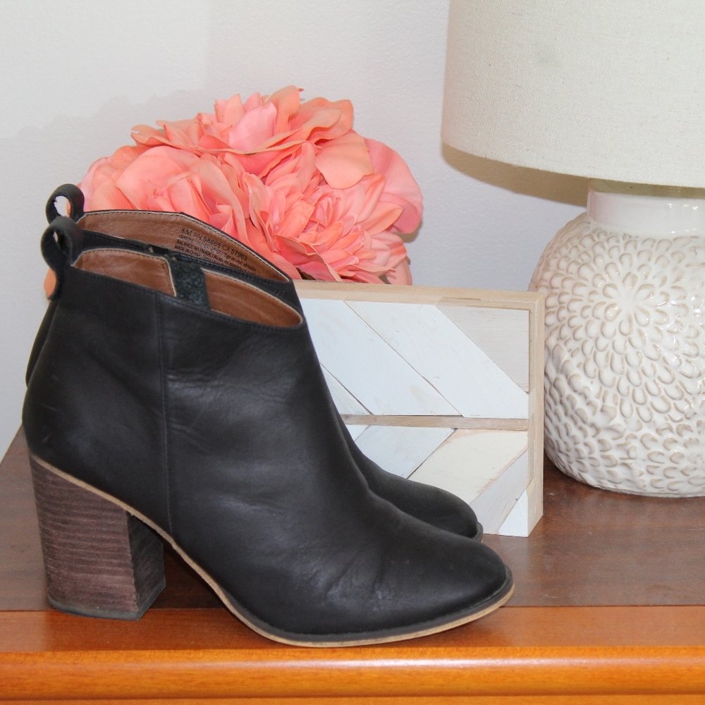 BP Leather Lance Booties